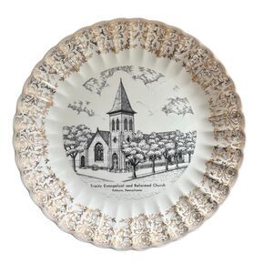 Trinity Evangelical And Reformed Church Palmyra Pa 10” Collectors Plate
